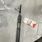 ORCA LURE Carbon Fibre 6ft Spinning Rod Fast Action Medium Power 2pc Black