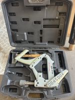 ⭐PORTANAILER 402 ANGLED FLOOR NAILER  WITH HAMMER IN CASE GWO FREE UK POSTAGE⭐