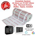 Electric Underfloor Heating mat kit 200w per m2 - Next Day Delivery UK SELLER
