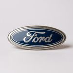 Ford Oval Badge Blue 115mm x 45mm Replacement Badge Fits Ford Fiesta