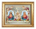 ROOM BLESSING  SACRED HEARTS MARY & JESUS HOUSE HOME BLESSING CATHOLIC PICTURE