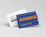 Blockbuster Video - Personalised Reproduction Card