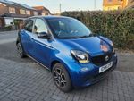 Smart 453 Forfour. Heated leather seats, Cruise control, Navigation, DashCam.