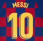 Barcelona MESSI #10 home Name print and number  2019/20 Heat Transfer
