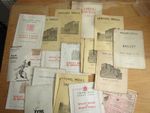 HUGE JOBLOT OF VINTAGE THEATRE PROGRAMMES 30's 40's 50's London/Liverpool