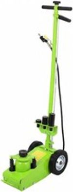 Air Hydraulic Floor Jack 35Ton Dual Power Truck Tractor Bottle Jack Lift Green