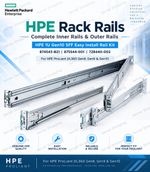 HPE 1U Gen9 Gen10 SFF Easy Install Rail Kit 714511-001, 728437-001, 714515-002