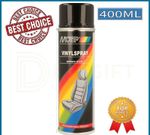 MOTIP BLACK VINYL SPRAY PAINT CAR VINYL LEATHER INTERIOR  SPRAY 400ML NEW