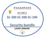 SC-300 SC-200 SC-100 MS Security Exam bundle! MARCH UPDATES !