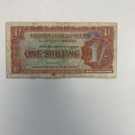 BRITISH ARMED FORCES  ONE SHILLING  SPECIAL VOUCHER BANKNOTE 2ND SERIES. x 3