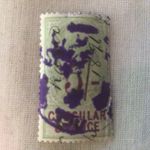GB QV Fiscals CONSULAR SERVICE 5/- Five Shillings Green