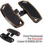 For Kawasaki Vulcan S EN650 Front Floorboards Rider Wide Footpeg Footboard 2015+