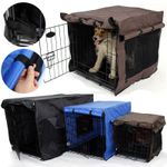 Dog Cage Cover Small Medium Large XL XXL Sizes Waterproof Heavy Duty