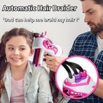 Automatic Hair Braider Styling Tools Smart Quick Easy DIY Electric Braid Machin.