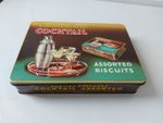 Huntley & Palmers Cocktail Assorted Biscuits Vintage Biscuit Tin