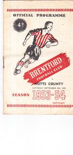 1953    1954          BRENTFORD v NOTTS COUNTY