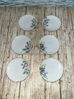 Vintage Tea Cup Saucers Mini  Made In Japan Lot Of 6. 2 1/2”