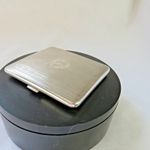 Sterling Silver Cigarette Case Birmingham 1932 92gms