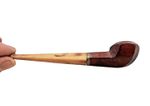 Vintage Nylino Briar Smoking Pipe with Diamond Stem