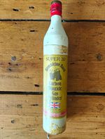 Hambleton Bard Super 30 CO2 Gas Cylinder 240g for Beer Kegging, White