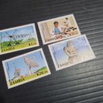 ZAMBIA 1990 SG 621-624 26TH ANNIV OF INDEPENDENCE MNH