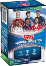 2025-26 Topps UEFA Club Competitions - Value Box Sealed