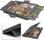 1000 Piece Puzzle Board Drawer Cover Portable Felt Fabric Jigsaw 30.3"x21.1"