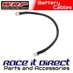 Battery Cable 16" Black Cable with 1/4" & 5/16" Lug Terminal WRP