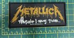 Metallica Wherever I May Roam Strip Woven Sew On Patch Officially Licensed