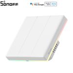 SONOFF WiFi TX Ultimate Smart Touch Wall Switch 86 Type with RGB Light eWelink