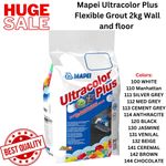 Mapei Grout Ultracolor Plus Flexible  2kg  Wall and floor All Color Variations