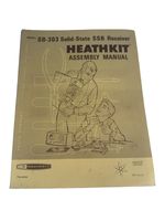 Heathkit SB-303 Receiver Assembly Instruction Manual Original Vintage Paper
