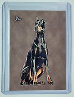 Doberman Pinscher Limited Edition Artist Signed “Man’s Best Friend” Card 2/10