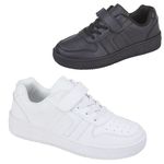 KIDS BOYS GIRLS TRAINERS RUNNING SNEAKERS GYM PE SPORTS SCHOOL COMFY SHOES SIZE