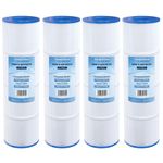 4 Hot Tub Spa Water Filter Cartridge Compatible With Pleatco PRB75 Unicel C-4975
