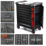 VELUNT Tool Chest Trolley Cabinet with tools Steel Workshop Storage Tool Box