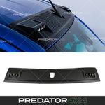 MATTE BLACK ROOF LIGHT BAR LED TOP LIGHTS COVER FOR TOYOTA HILUX REVO MK8 2015+