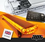 1200MM 48" 4K Ultrabrite LED Amber Light Bar Beacon Hazard Recovery Vehicles 12V