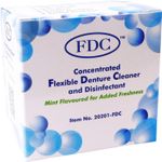 FDC Flexible Denture Cleaner and Disinfectant Mint Flavour - 3 Month Supply 1Box