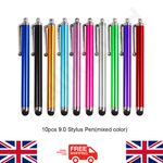 10 x STYLUS PENS SCREEN TOUCH RUBBER TIP FOR TABLET ANDROID MOBILE PHONES