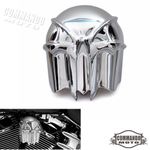 Motorcycle Plastic Skull Horn Cover for Harley Softail Touring Dyna Sportster