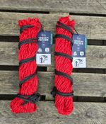 GREEDY FEEDER HAYNET Haylage Shires 2 PACK Very Small Mesh Holes 1"  Length 30"