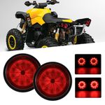 2Pcs LED Rear Tail Brake Lights Reversing Stop Lamp For Can-Am Renegade Maverick
