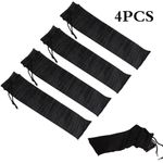 4pcs Gun Sock Silicone Treated Handgun Pistol Sleeve Storage Case Cover Gun Bags
