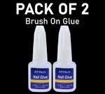 Pack of 2 10G Nail Glue With Brush ✅ EXTRA STRONG ✅ Professional False Nail Tips