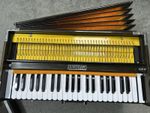 Harmonium Camera Bellow 42 Keys 3 Line Vertical with Right Coupler Brand New