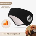  Noise Cancelling Ear Muffs Sleeping Head Soundproof Earmuffs Headband Travel
