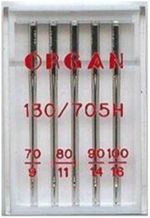 Sewing Machines Needles, Mix Pack Sizes 70, 80, 90 & 100,  Genuine Organ Needles