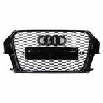New Honeycomb Grill for Audi Q3 / SQ3 2012-2016 Prefacelift Grille Gloss Black
