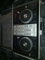 #NUMARK MIXDECK EXPRESS CD AND MP3 MEMORY STICK DJ DECKS IN SMART FLIGHT CASE